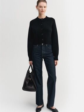 ALMADA LABEL ZOZO CARDIGAN, NAVY